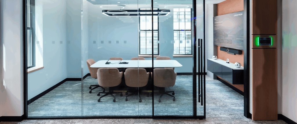 Crestron Videobar 70 in Meeting Room, All-in-one video conferencing bar
