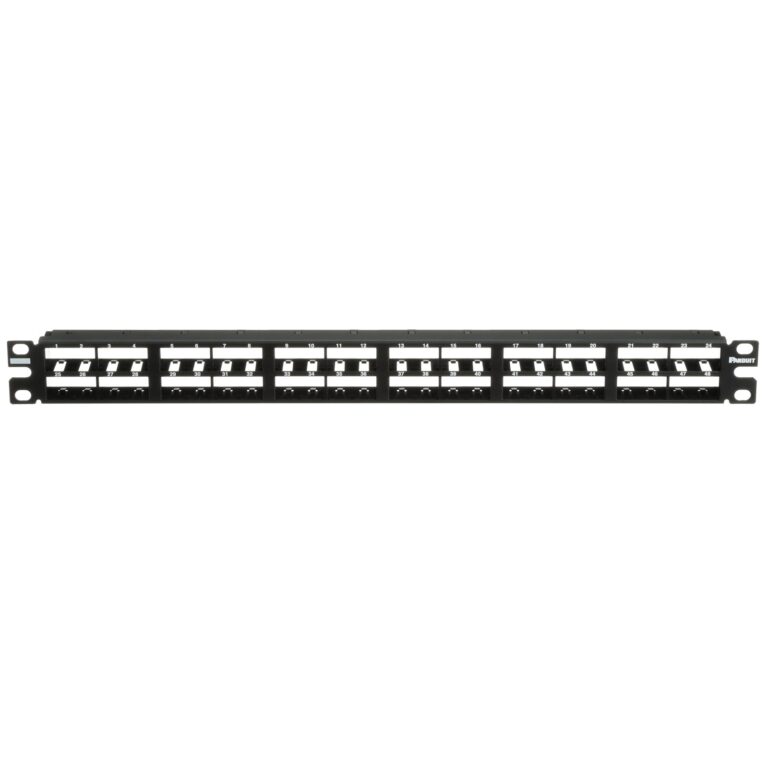 Panduit patch panels CPP48HDWBLY, 48 port, 1RU